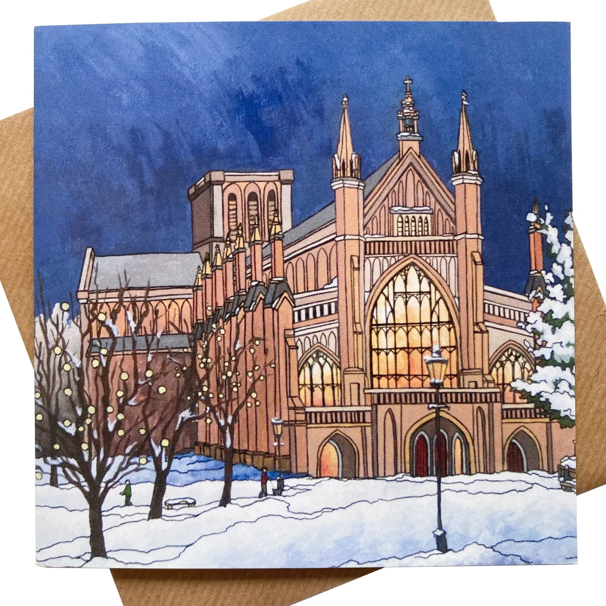 Winchester Cathedral Christmas Card