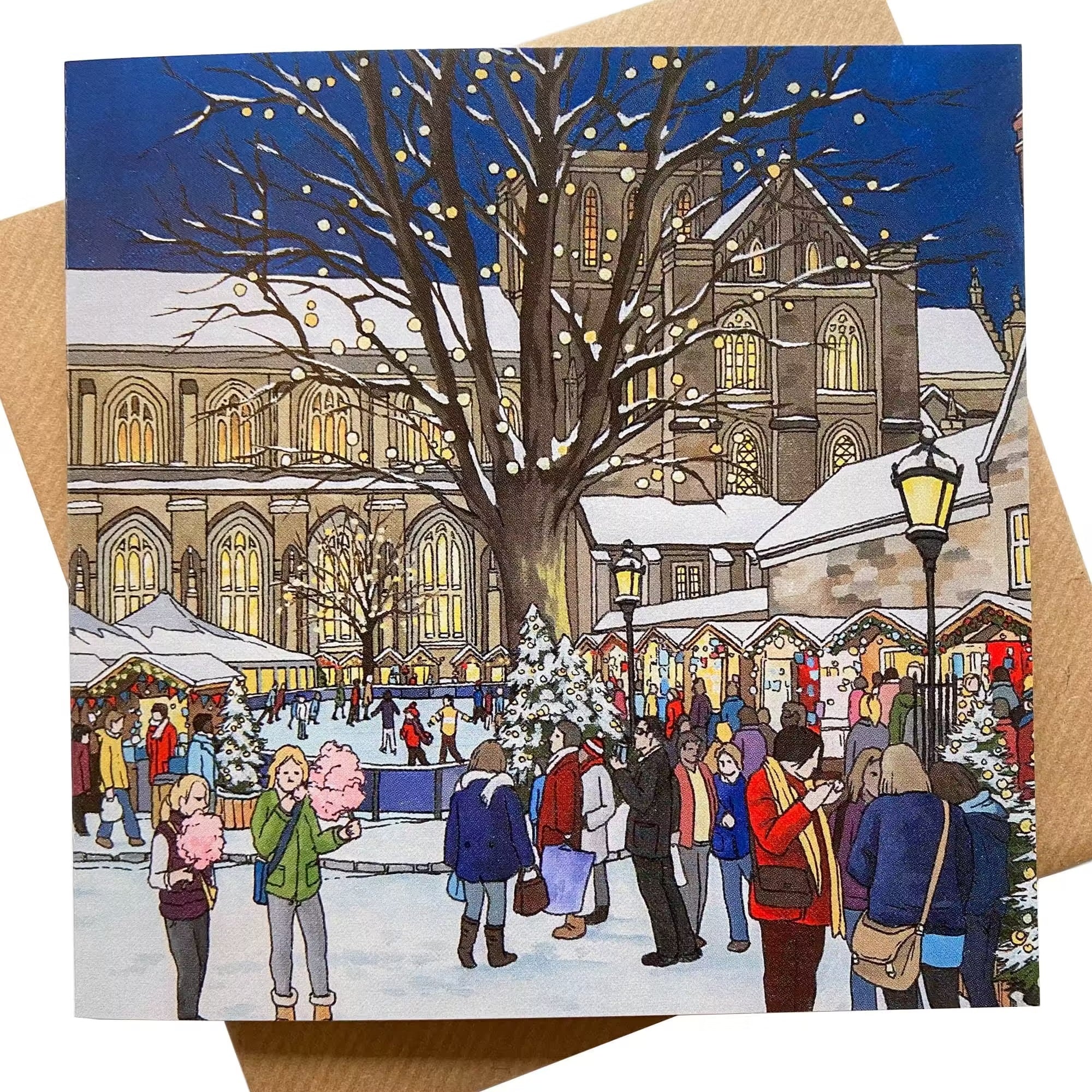 Winchester Christmas Market Card