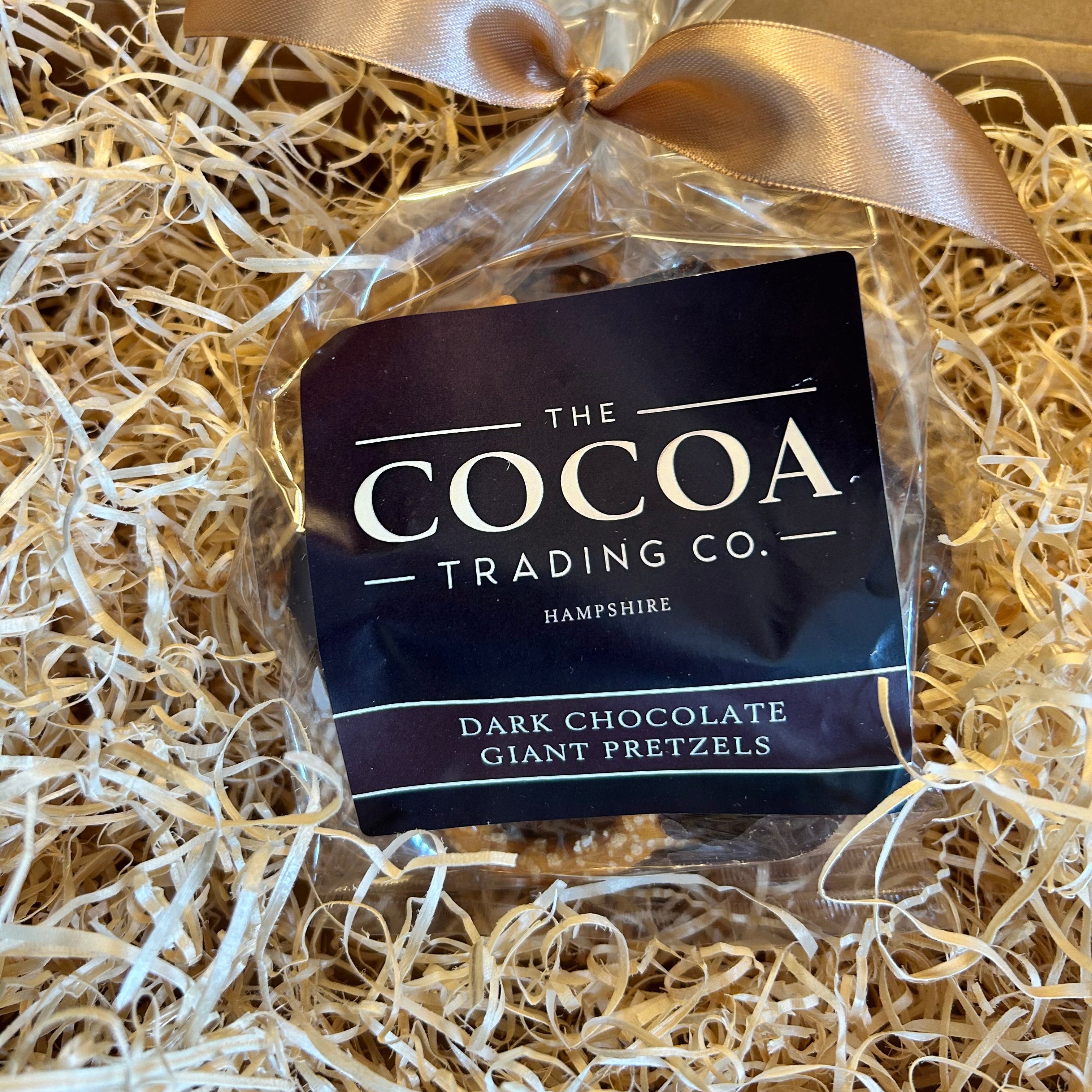 The Cocoa Trading Co. Dark Chocolate Covered Pretzels