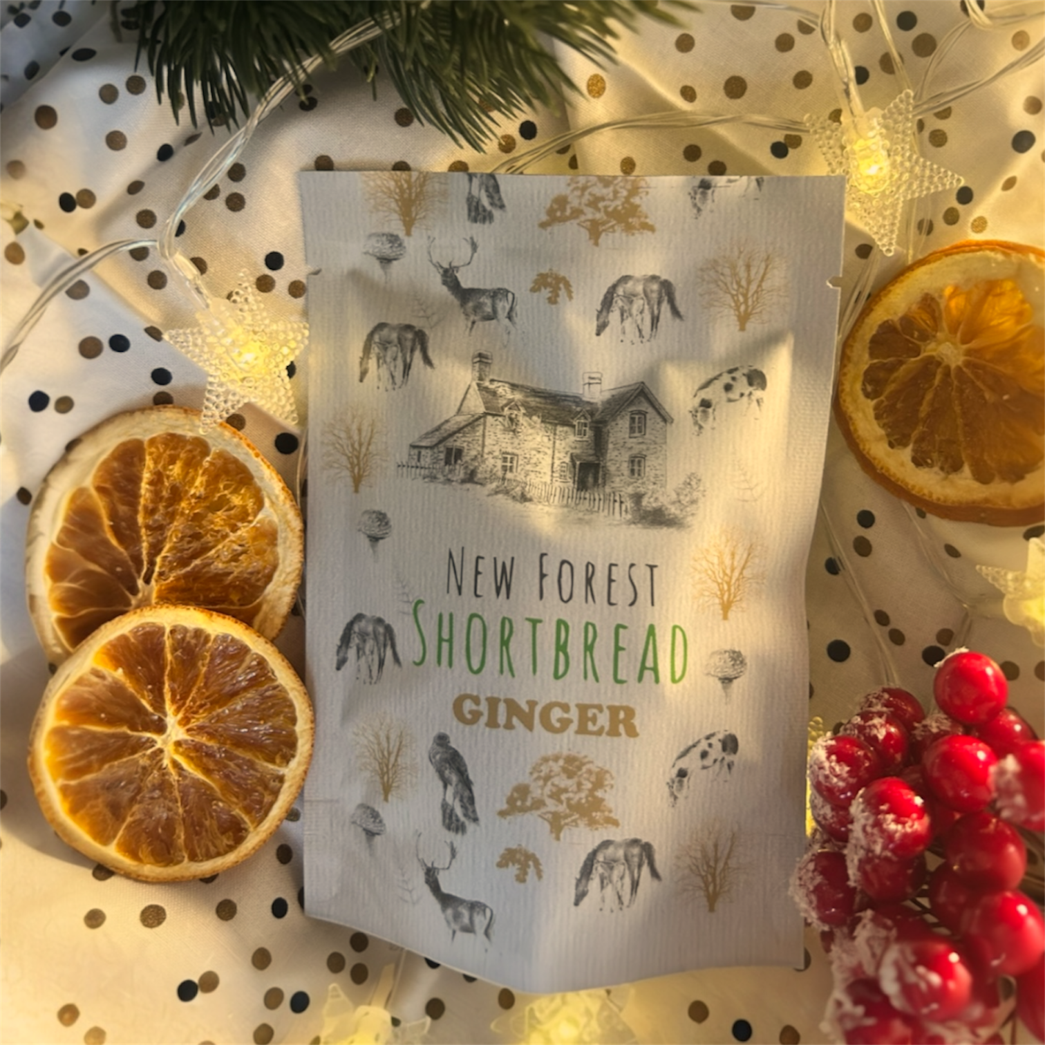 Ginger New Forest Shortbread