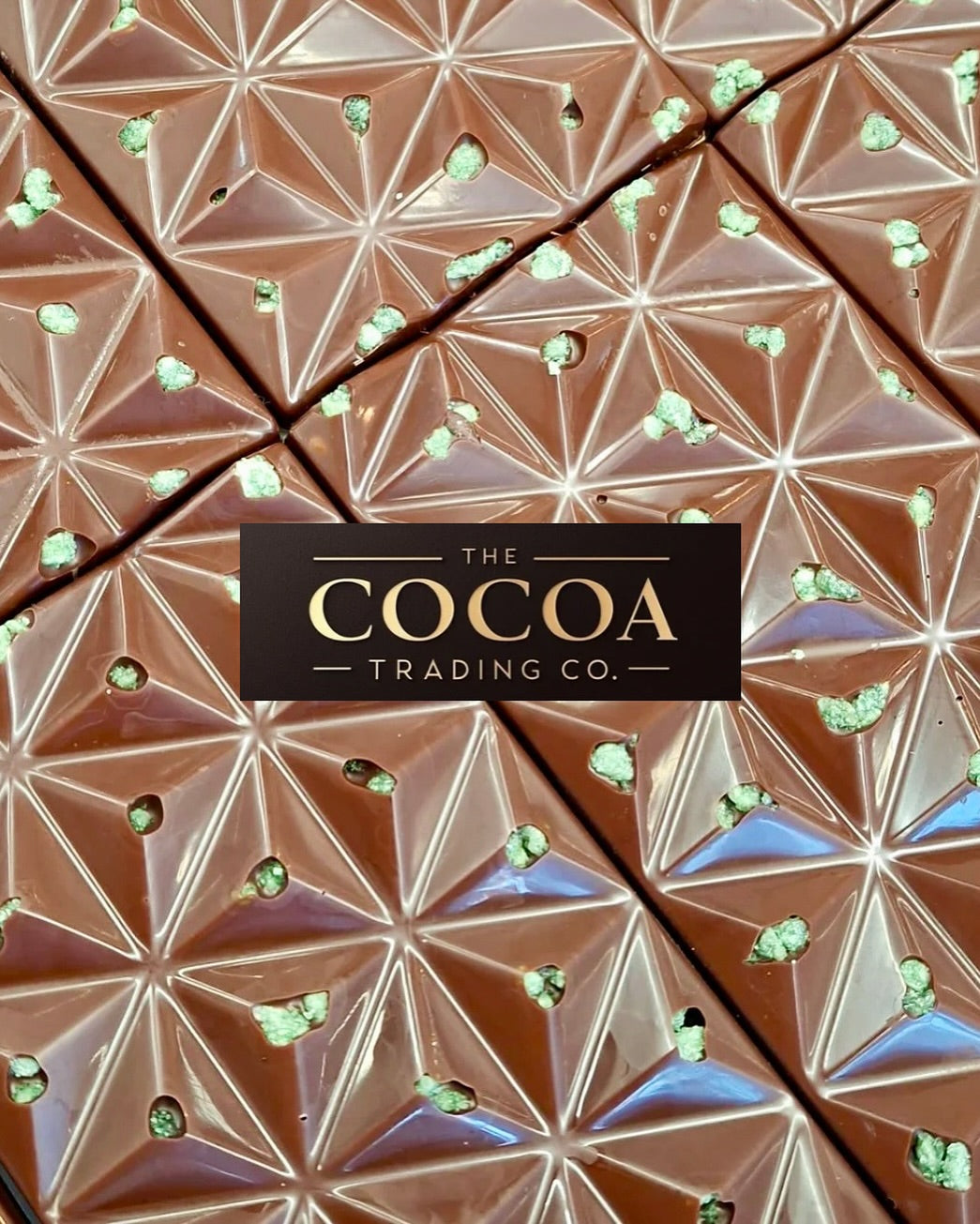 The Cocoa Trading Co. Belgian Dark Chocolate Bar With Peppermint