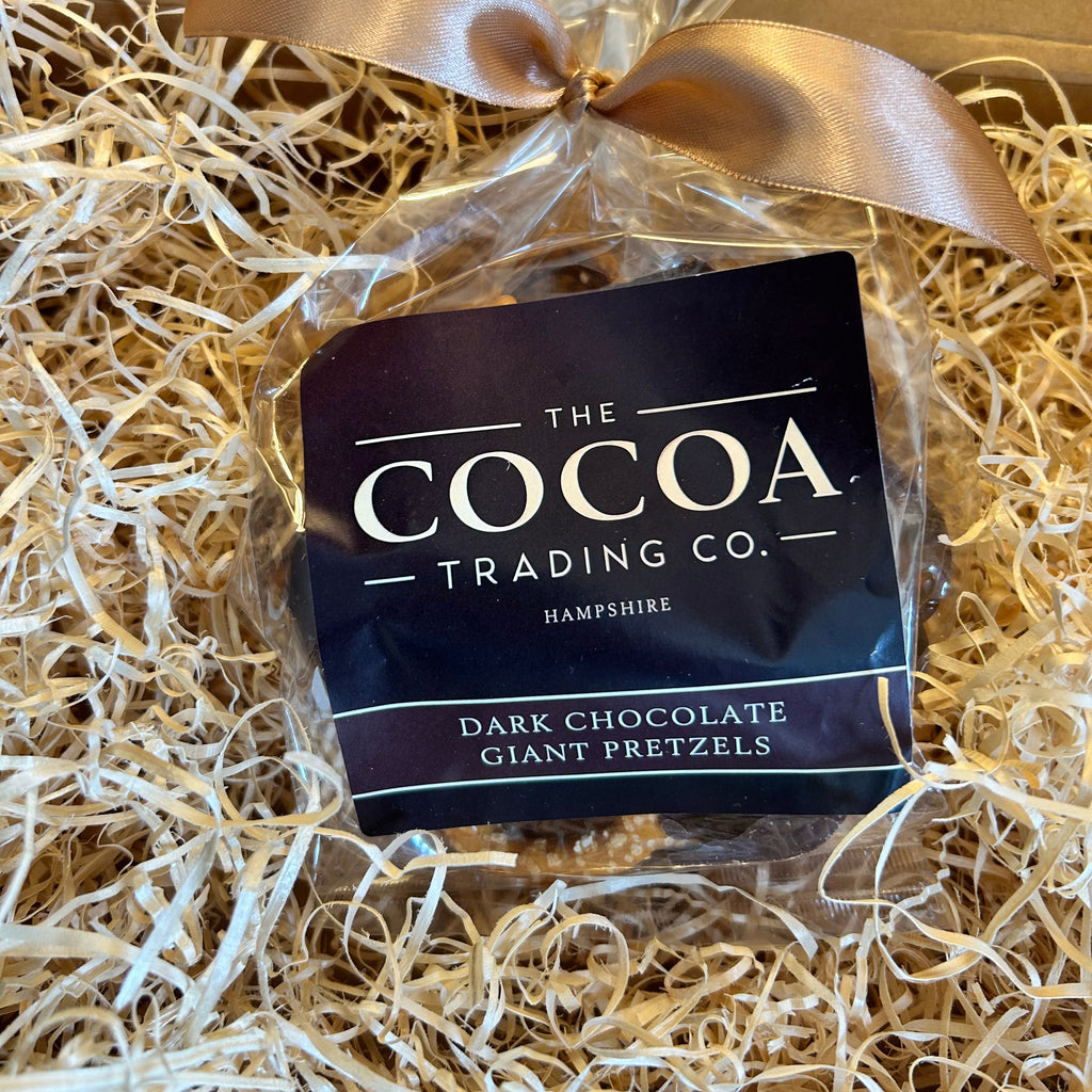 The Cocoa Trading Co. Dark Chocolate Covered Pretzels
