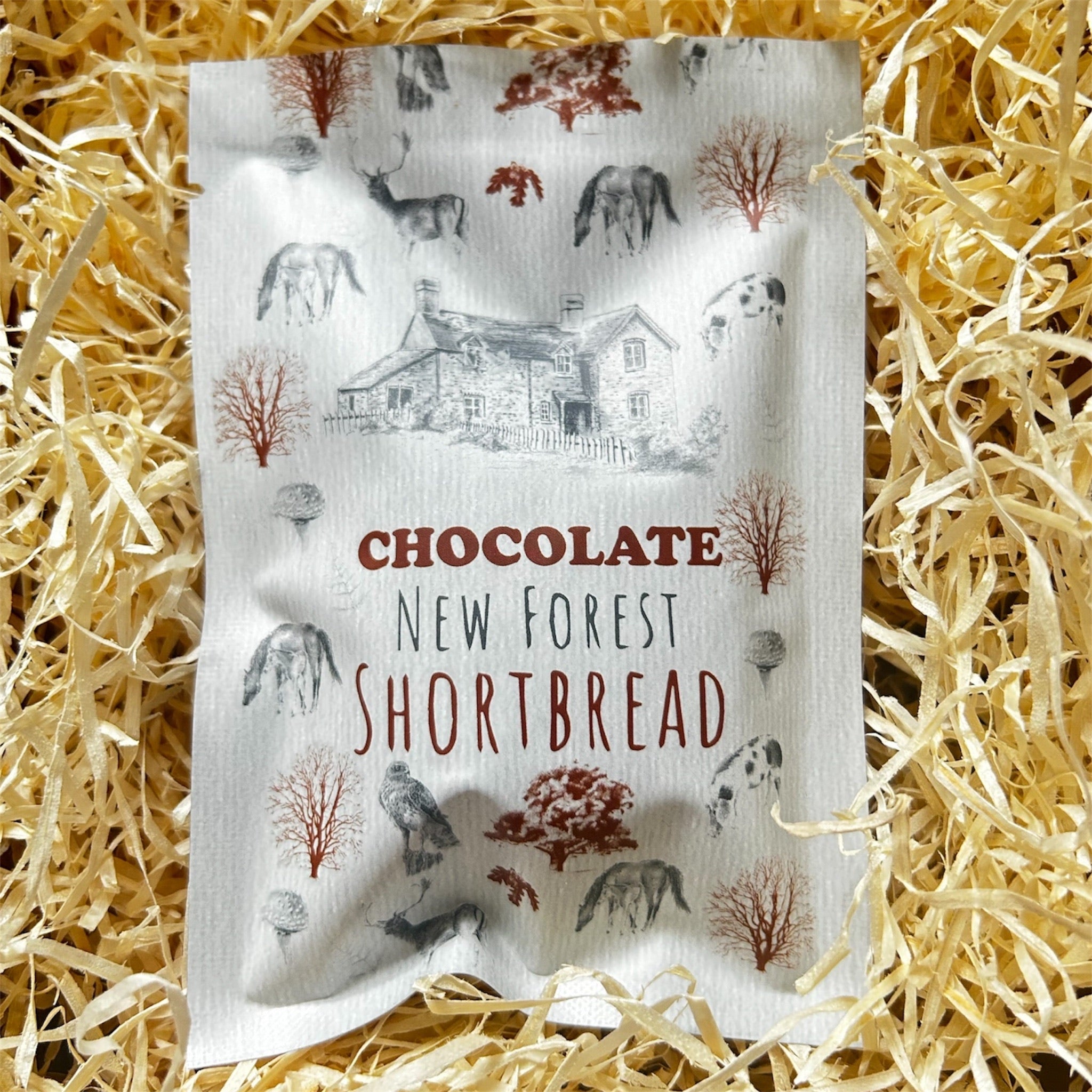 New Forest Shortbread Chocolate Flavour Snack Pack