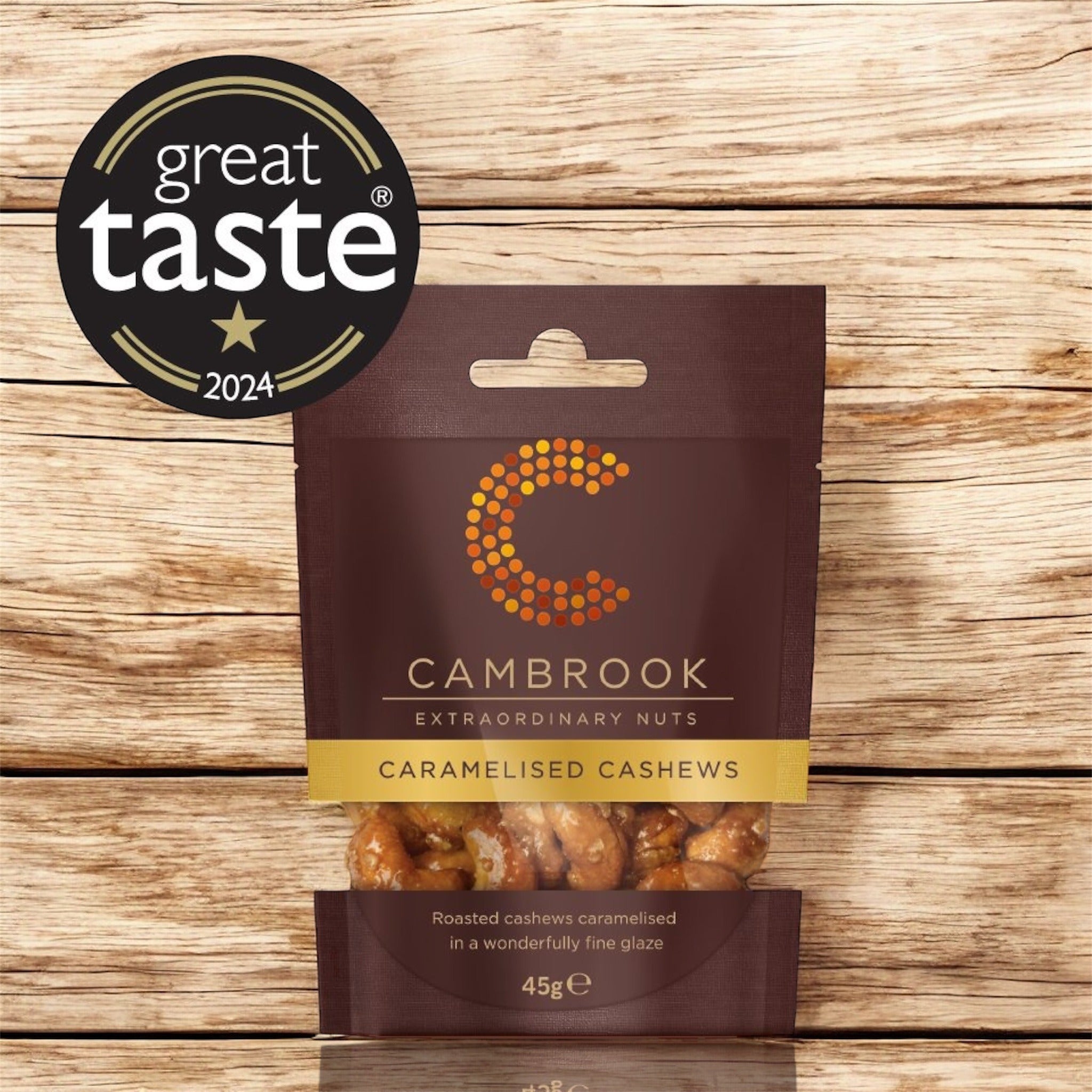 Cambrook Caramelised Cashews